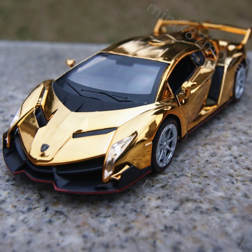 gold lamborghini toy car